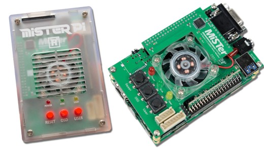 A MiSTerPi PCB, similar to the DE10-Nano from earlier.